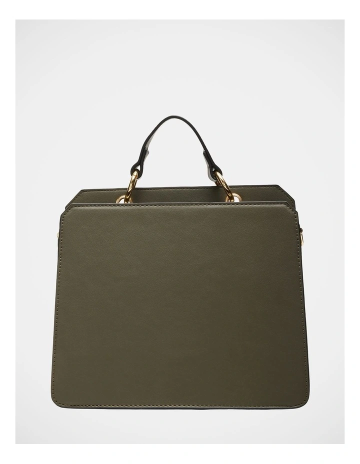 BEvelynu Top Handle Bag in Olive image 3