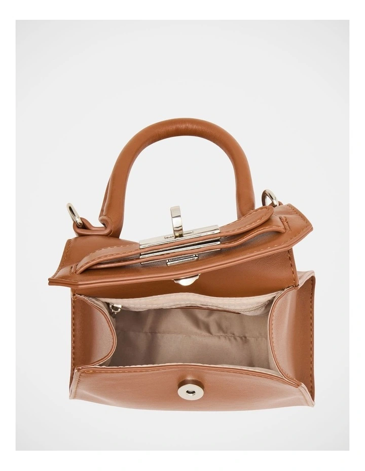 BDeedee Top Handle Bag in Toffee image 6