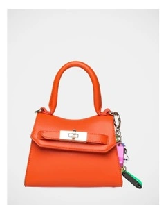 BDeedee Top Handle Bag in Orange