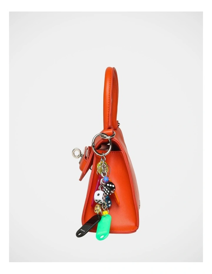 BDeedee Top Handle Bag in Orange image 3