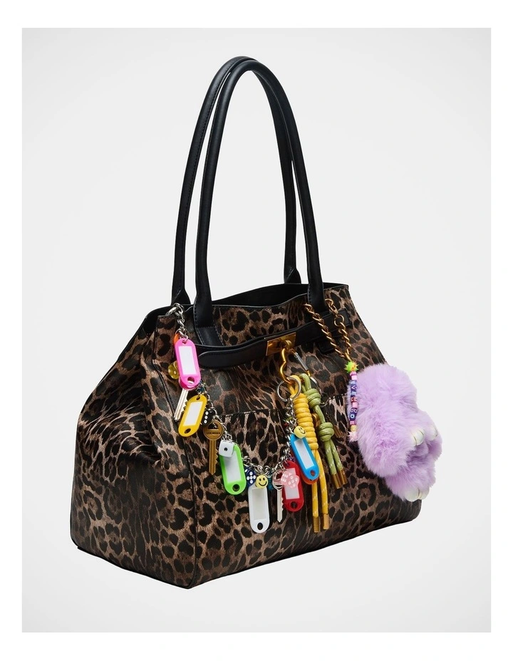 BLeilani Tote Bag in Leopard image 2