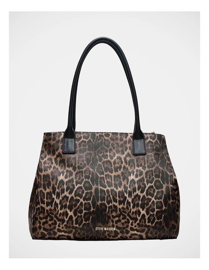 BLeilani Tote Bag in Leopard image 3