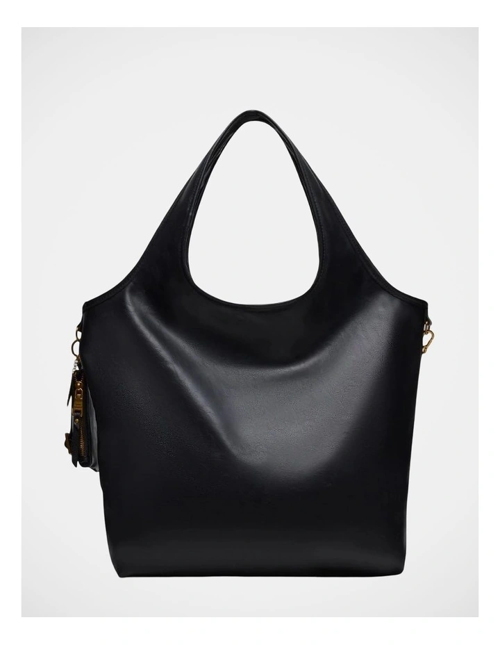 BGrungy Tote Bag in Black image 3