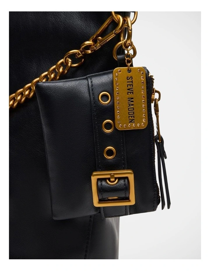 BGrungy Tote Bag in Black image 4