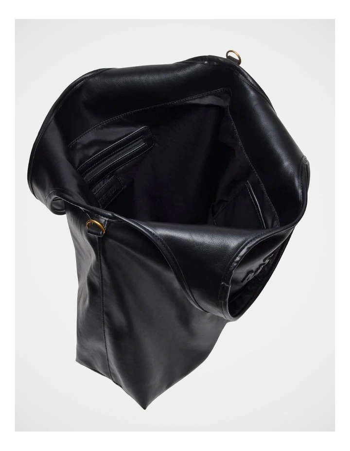 BGrungy Tote Bag in Black image 5