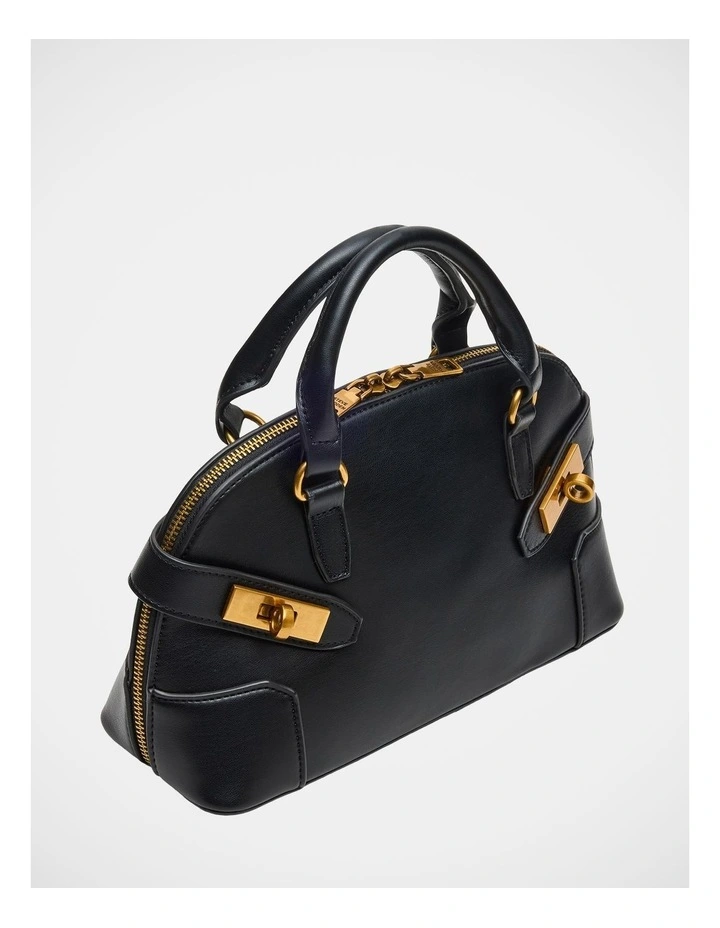 BJoshua Satchel Bag in Black image 2