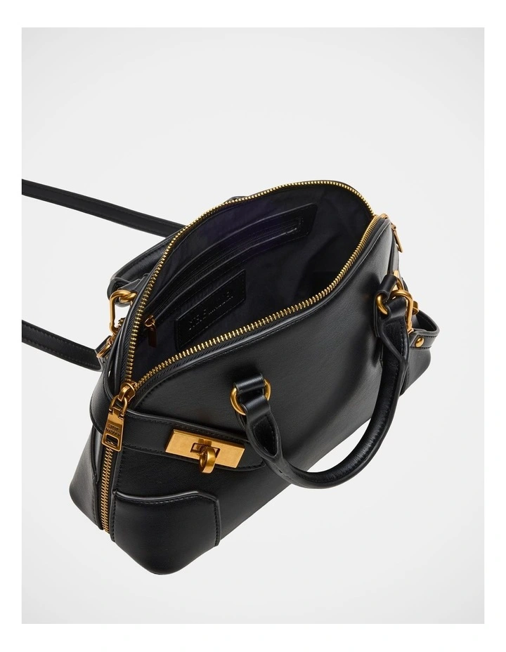 BJoshua Satchel Bag in Black image 5