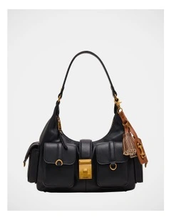 BIssac Shoulder Bag in Black