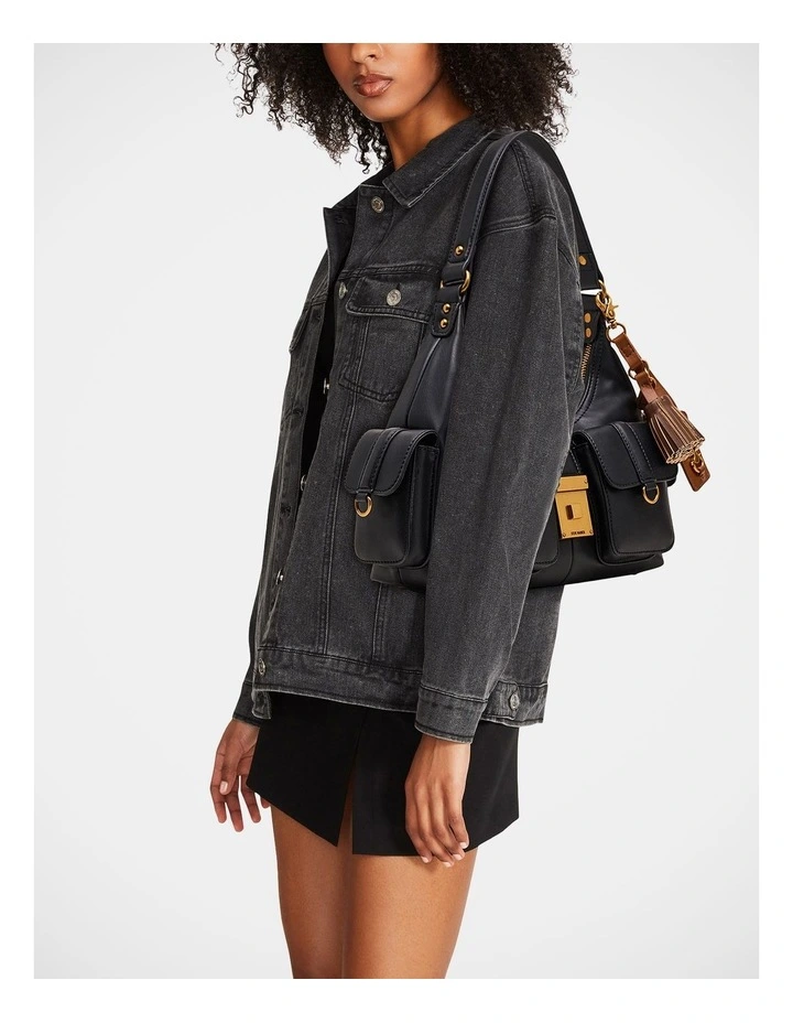 BIssac Shoulder Bag in Black image 2