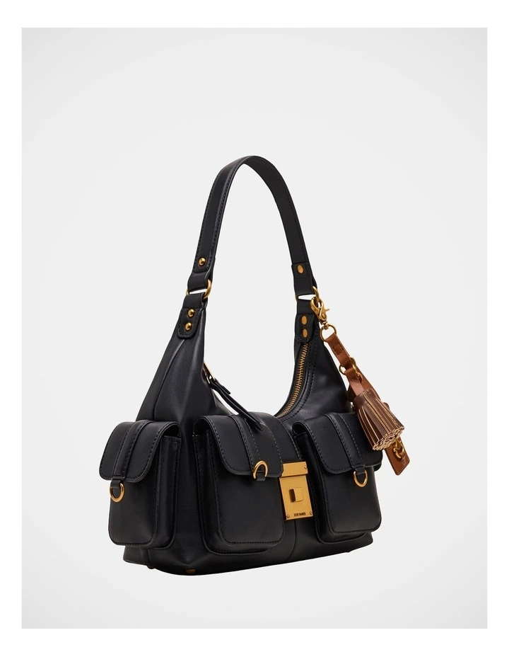 BIssac Shoulder Bag in Black image 3