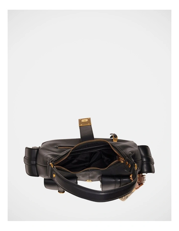 BIssac Shoulder Bag in Black image 6