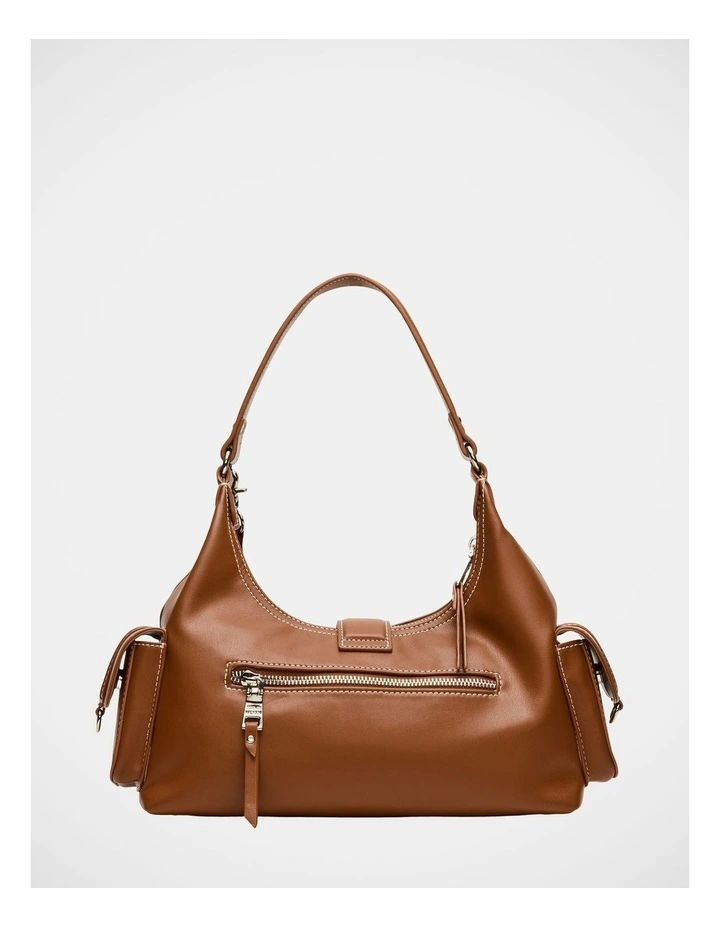 BIssac Shoulder Bag in Cognac image 4