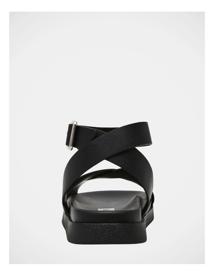 My Bestie Sandals in Black image 6