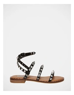 Travel Sandals in Black