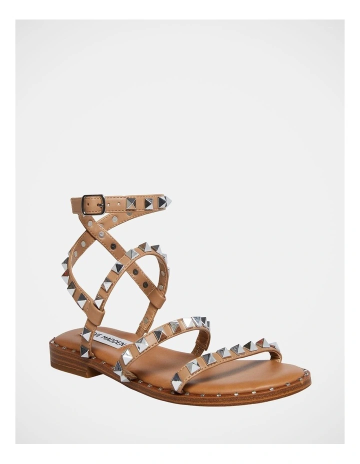 Travel Sandals in Tan image 2