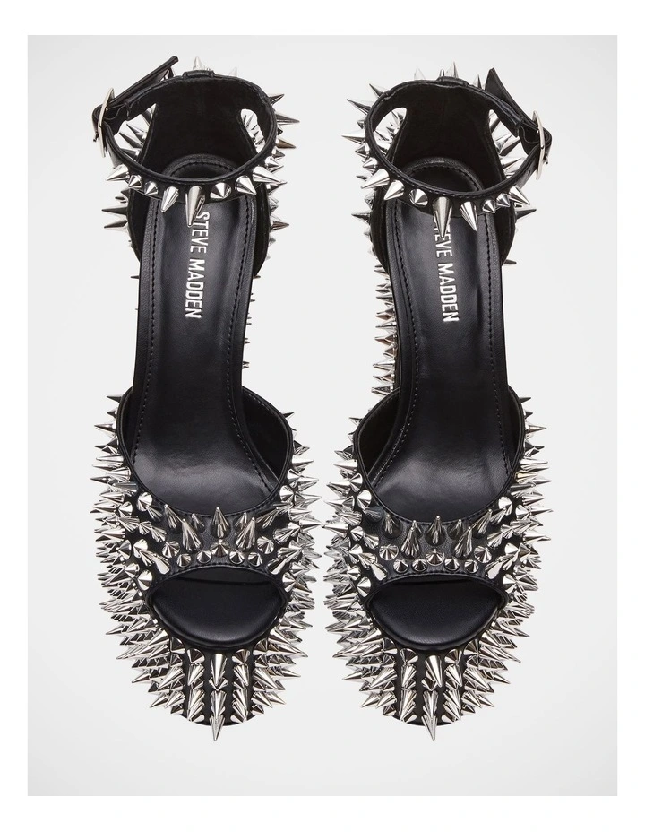 Punk Dress Heels in Black image 3