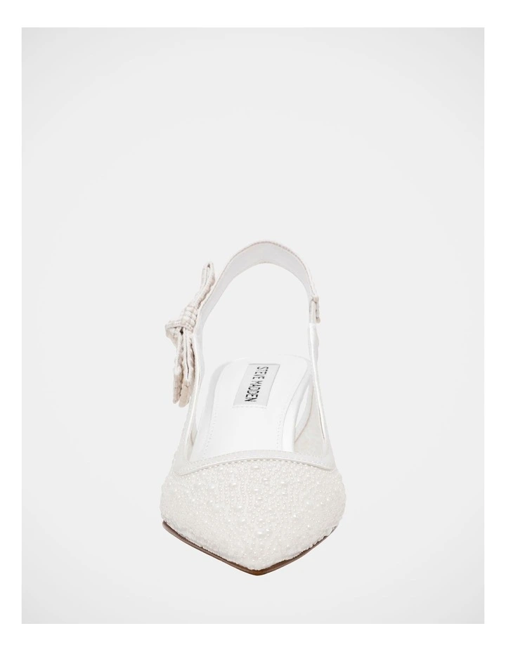 Ensemble-P Dress Heels in White image 3