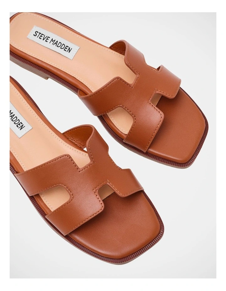 Haileyy Sandals in Cognac image 5