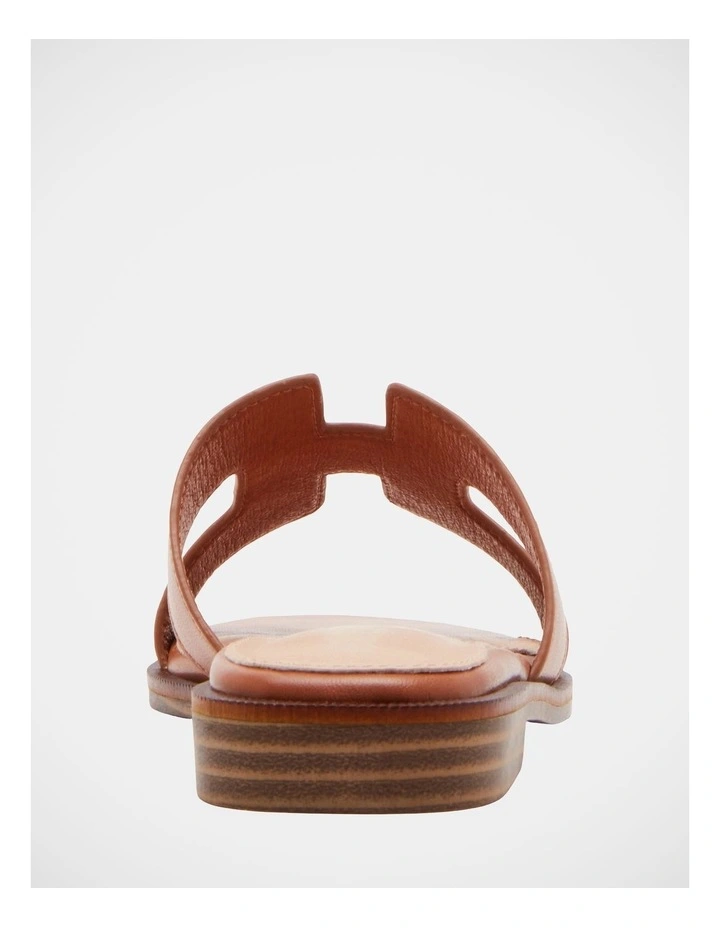 Haileyy Sandals in Cognac image 6