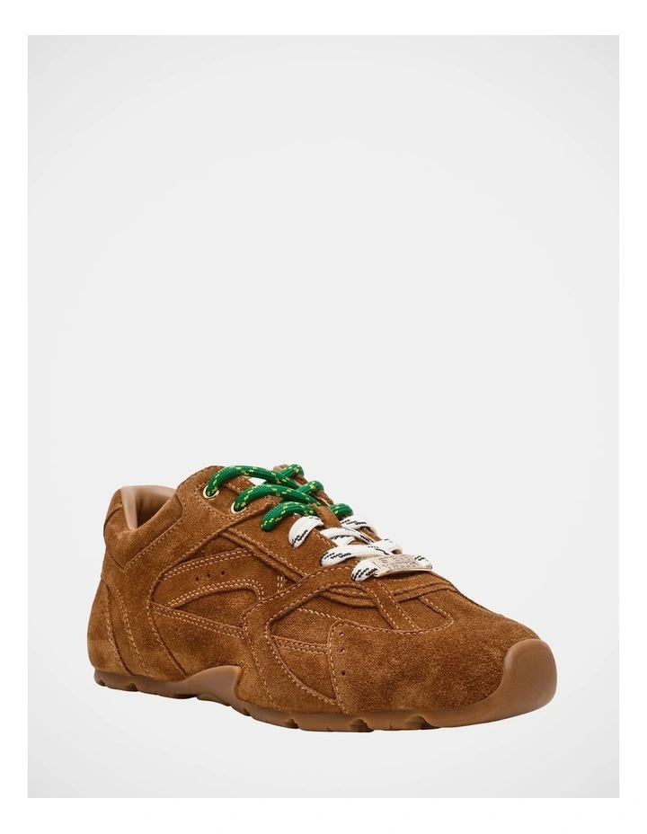 Asiel Sneakers in Camel Suede image 2