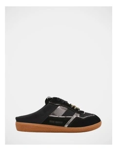 Augustina Sneakers in Black/Silver