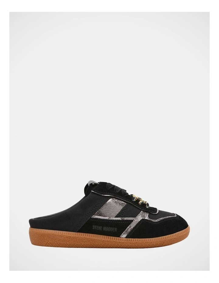 Augustina Sneakers in Black/Silver image 1