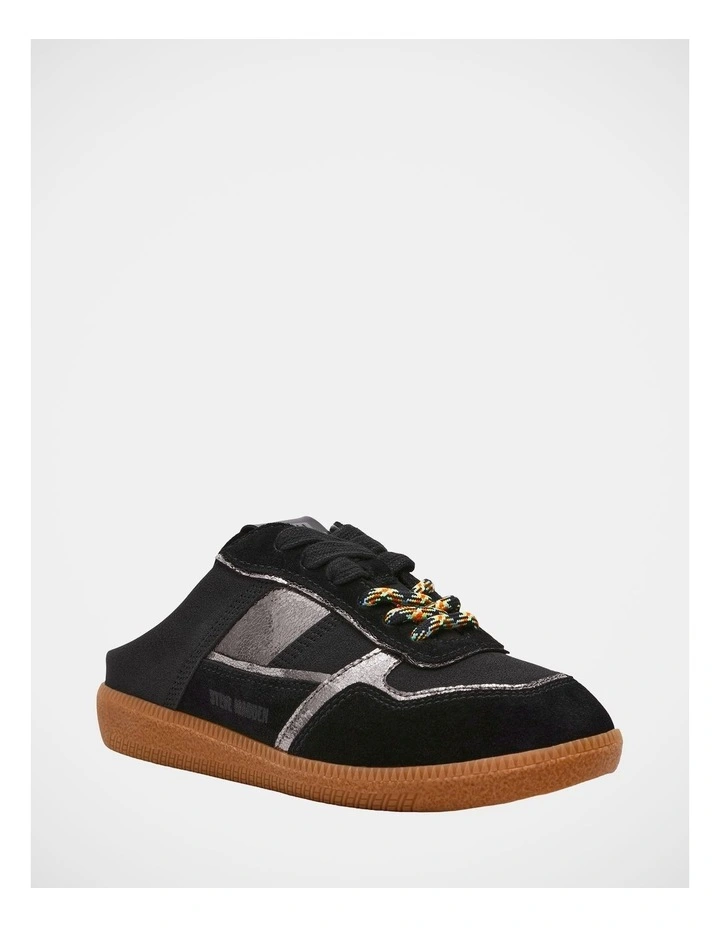 Augustina Sneakers in Black/Silver image 2