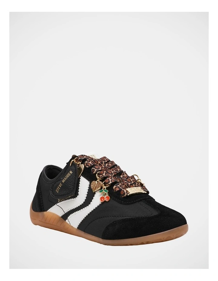 Bassett Sneakers in Black/White image 2