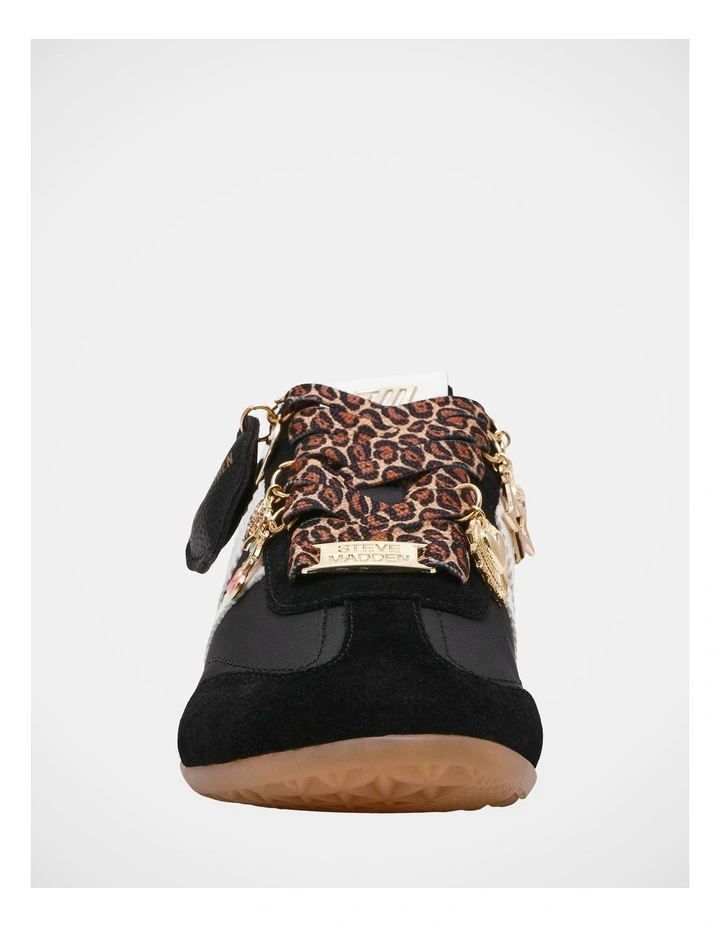 Bassett Sneakers in Black/White image 3