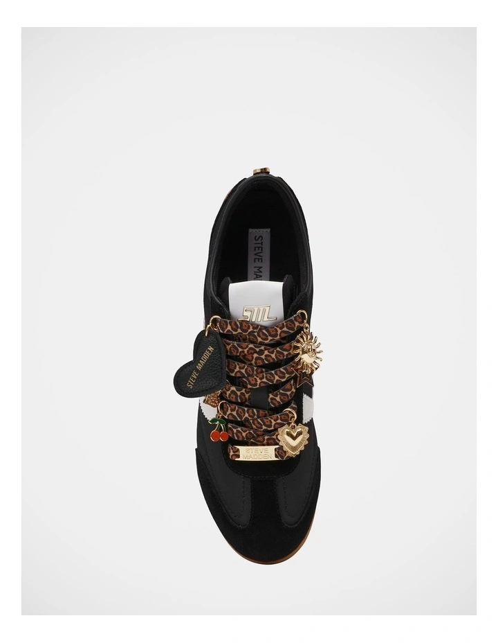 Bassett Sneakers in Black/White image 4