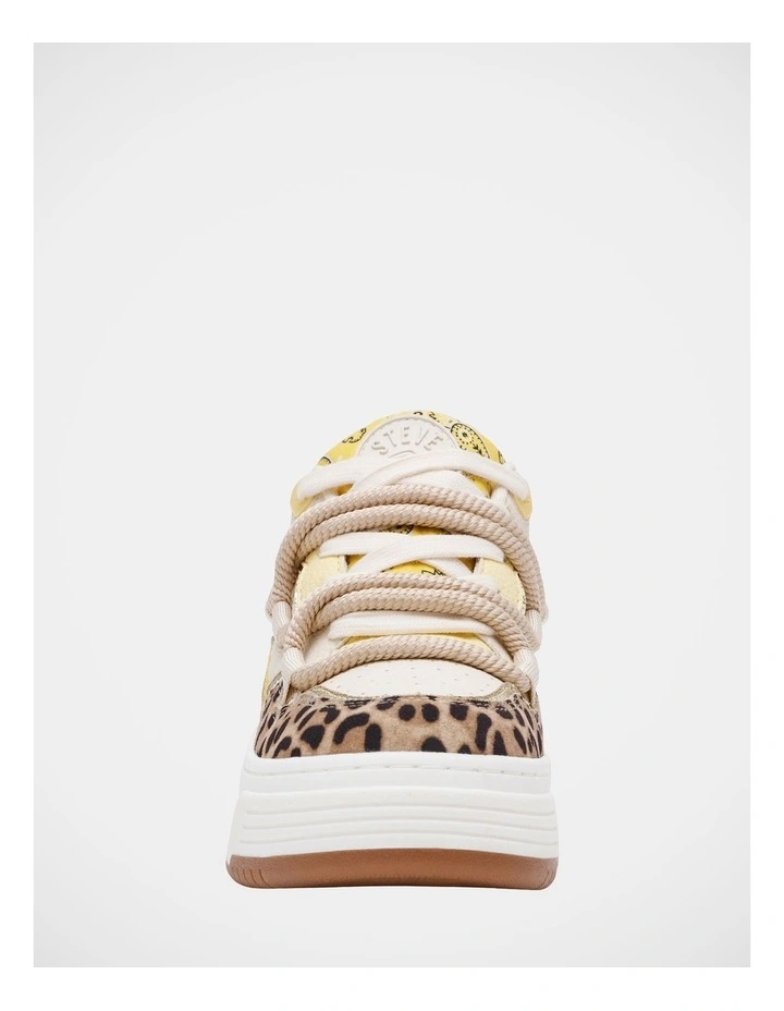 Brouhaha Sneakers in Leopard Multi image 3