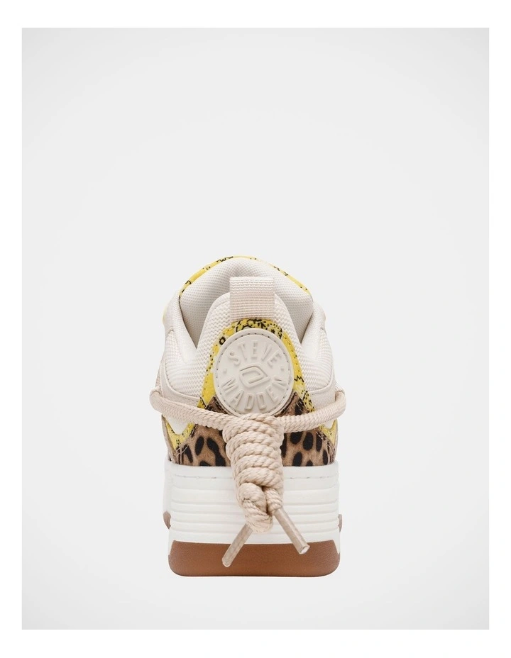 Brouhaha Sneakers in Leopard Multi image 6