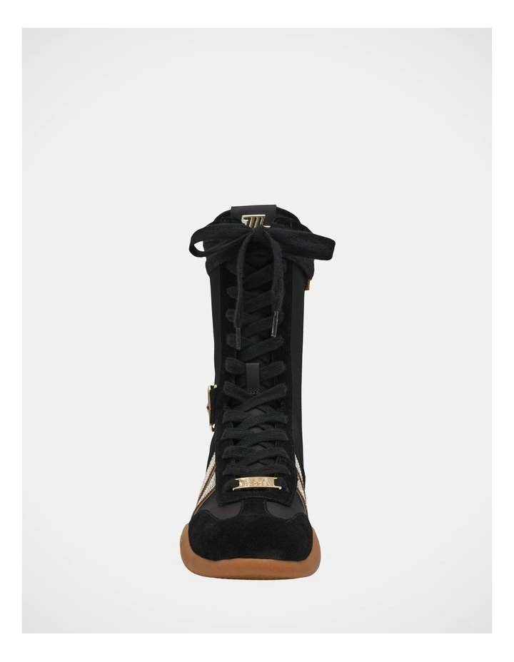 Bently Sneakers in Black/Gold image 3