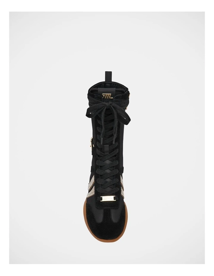 Bently Sneakers in Black/Gold image 4