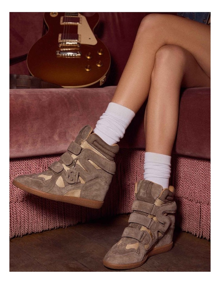 Mavis Sneakers in Taupe image 2