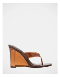 Katrine Dress Heels in Brown