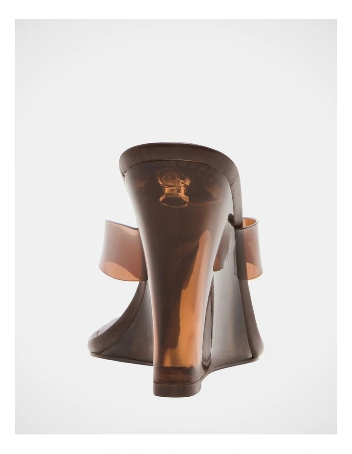 Katrine Dress Heels in Brown image 6