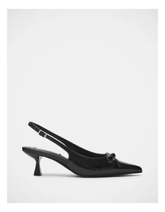 Vogue Dress Heels in Black
