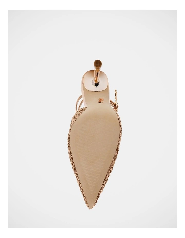 Ascension Dress Heels in Rose Gold image 7