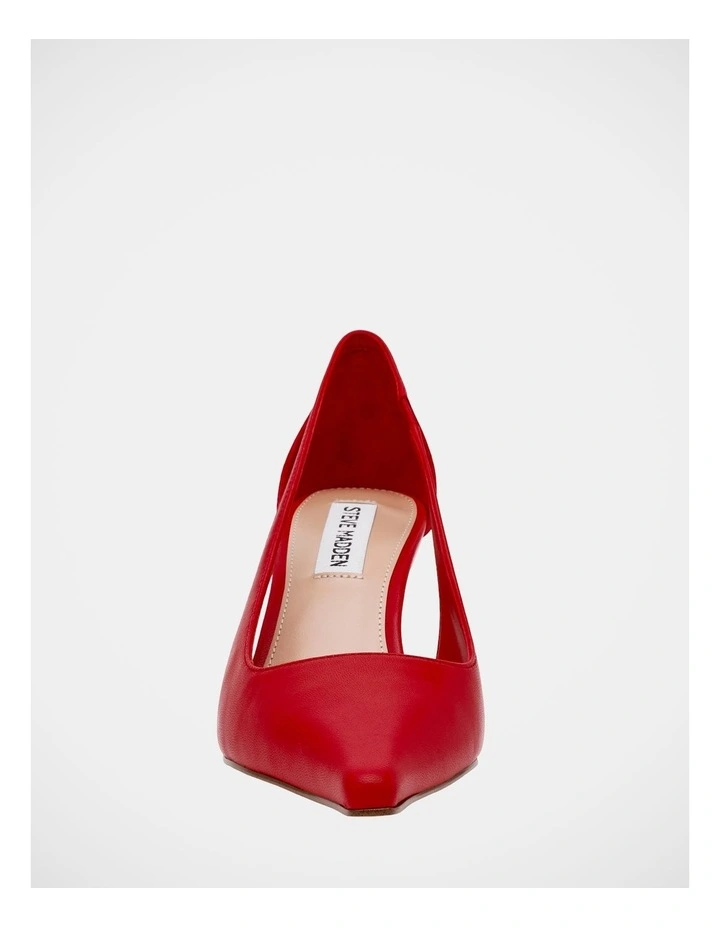 Altra Dress Heels in Red Leather image 3