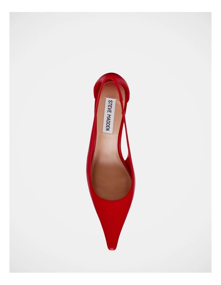 Altra Dress Heels in Red Leather image 4