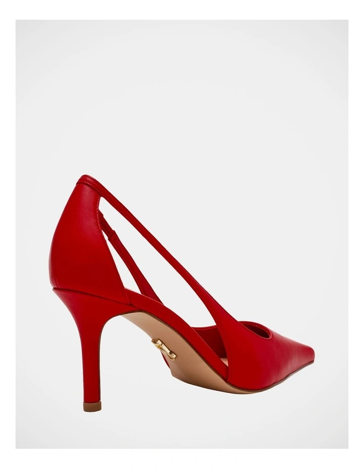 Altra Dress Heels in Red Leather image 5