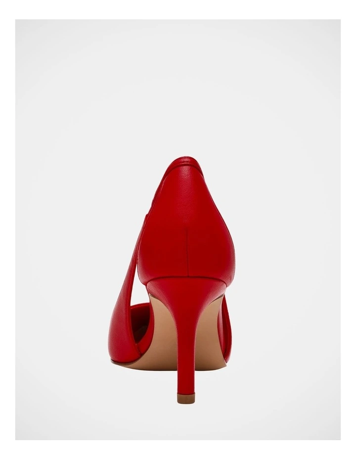 Altra Dress Heels in Red Leather image 6