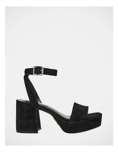 Mercer Dress Heels in Black Suede