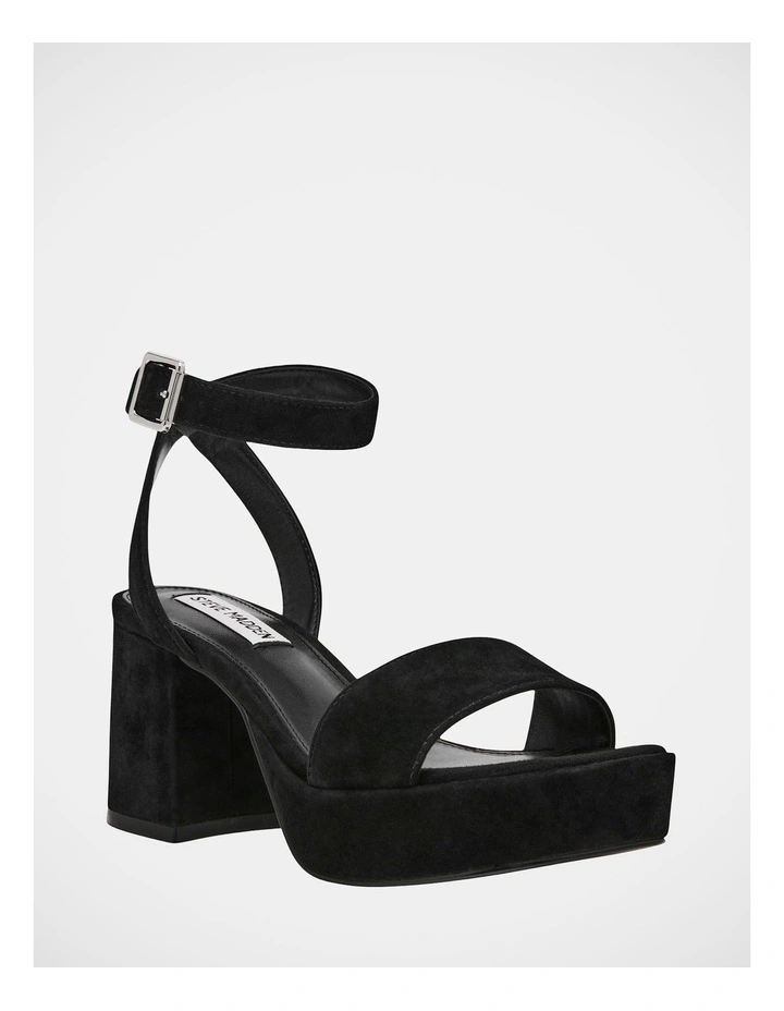 Mercer Dress Heels in Black Suede image 2