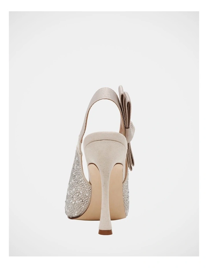 Brylie-P Dress Heels in Pearl Multi image 7