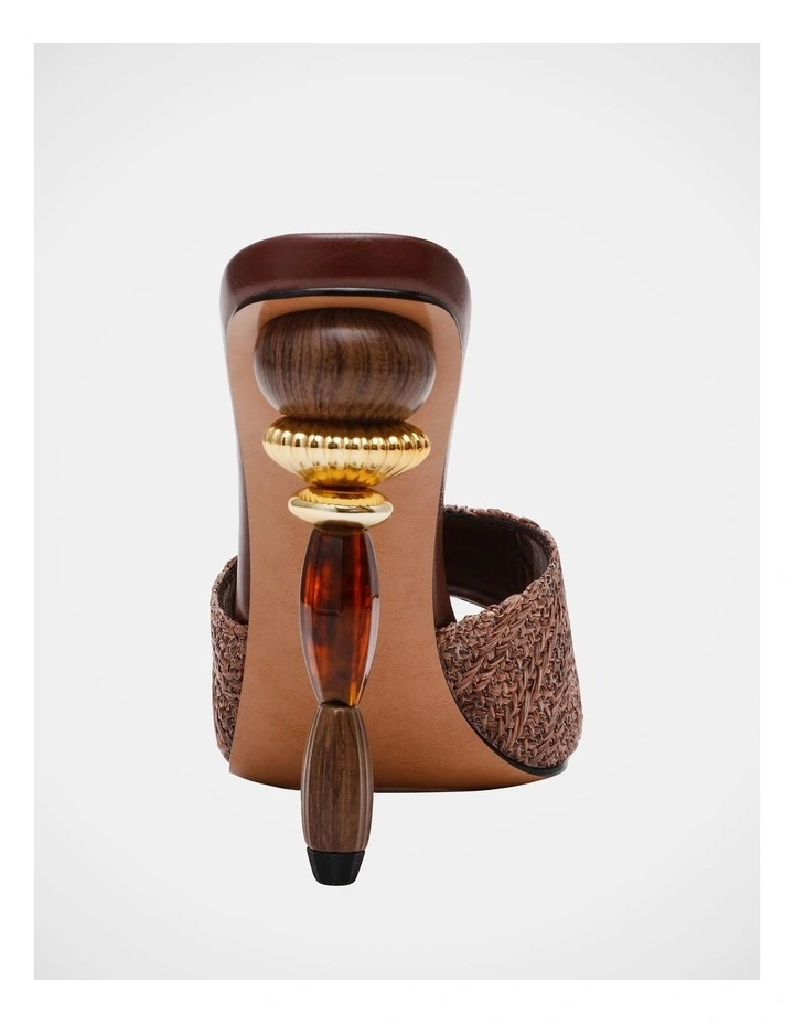 Sia Dress Heels in Brown image 6