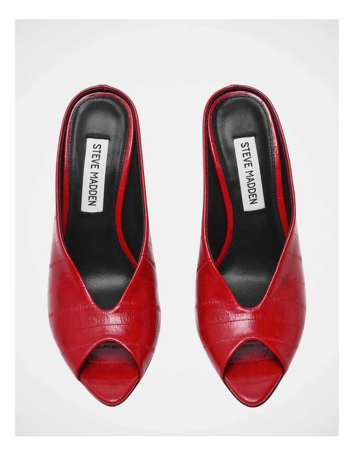 Agaze Dress Heels in Red Eel image 3