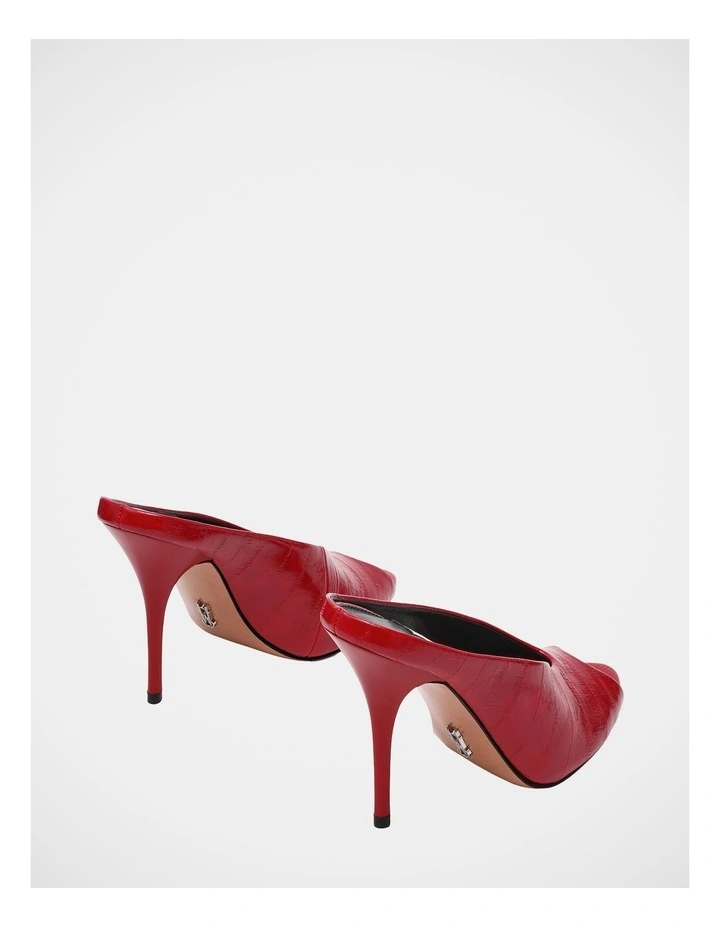 Agaze Dress Heels in Red Eel image 4