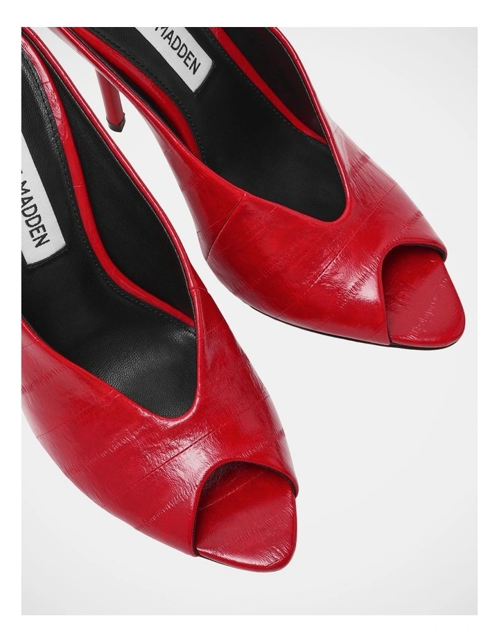 Agaze Dress Heels in Red Eel image 5